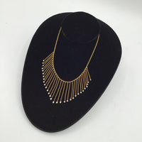 Fringe Necklace 18K Gold with Pearls ca. 1910
