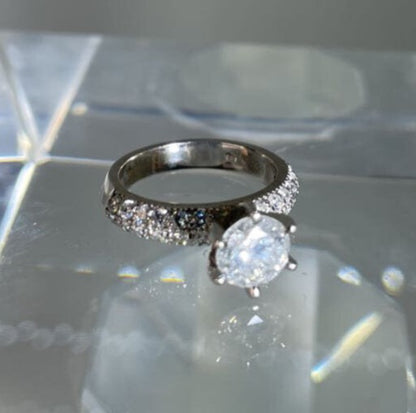 14Kt WG & Diamond Ring