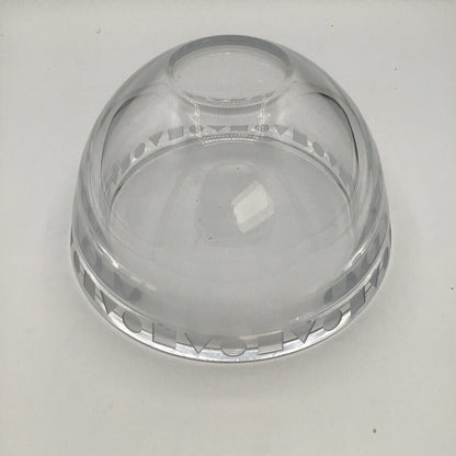 SASAKI WARD BENNETT DESIGNED SENDAI PATTERN CRYSTAL BOWL