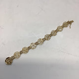 Asian Link Bracelet 14K Yellow Gold