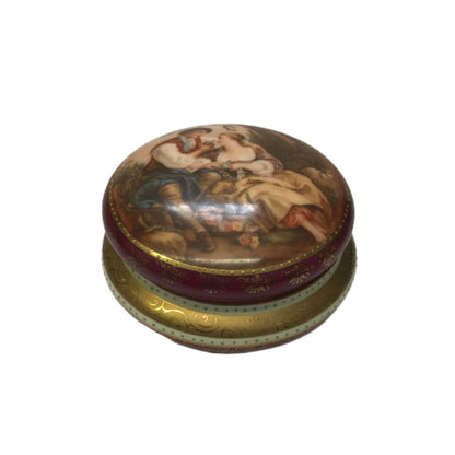 Carlsbad Porcelain Powder Box