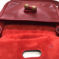 Red Leather Bottega Veneta Handbag