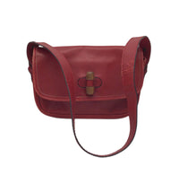 Red Leather Bottega Veneta Handbag