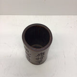 Bamboo Brush Pot with Chinese Characters