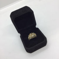 Dome Ring 14K with Enamel IGB
