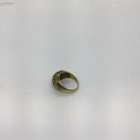 Dome Ring 14K with Enamel IGB