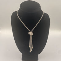 Necklace with Sterling Knot