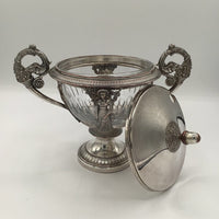 Double Handled Tureen with Glass Insert