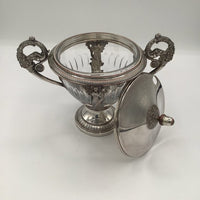 Double Handled Tureen with Glass Insert