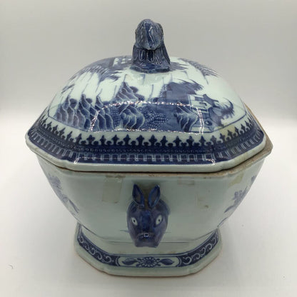 Chinese Export Canton Tureen