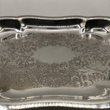 Allison Handled Scalloped Footed Tray