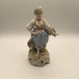 European Shepherdess Figurine AS IS