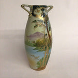 Nippon 1940s Urn Shaped Vase With Handles