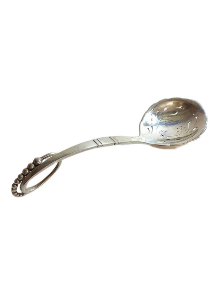Georg Jensen Slotted Spoon w. Organic Form