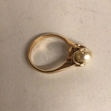 14Kt Pearl c. 1970 Ring