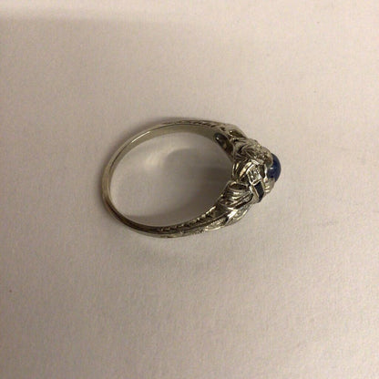 18Kt Sapphire Ring ca. 1920