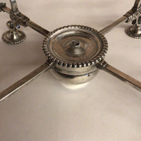 Georgian Sterling Silver Dish Cross