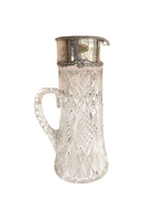 Sterling & Cut Crystal Champagne Pitcher AS IS