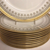 Royal Cauldon Set of 11 Dinner Plates