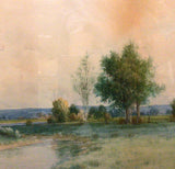 Gay, George Howell. American. Watercolor Landscape, Early 20th Century