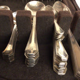 90 pcs. Stowell & Co Sterling Flatware, ca. 1865-1904