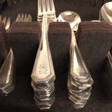 90 pcs. Stowell & Co Sterling Flatware, ca. 1865-1904