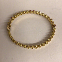 14Kt Yellow Gold Ruby & Diamond Bracelet