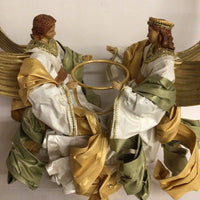 Angel Candle Holder, Paper Mache