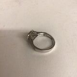 14Kt White Gold and Diamond Ring, Approx. 0.48cttw