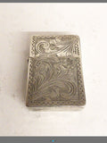 Zippo Lighter with Silver Cover