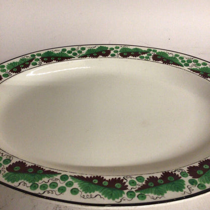 Large Spode Creamware Platter, ca. 1811