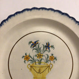 Staffordshire Style Pearlware Botanical Dish