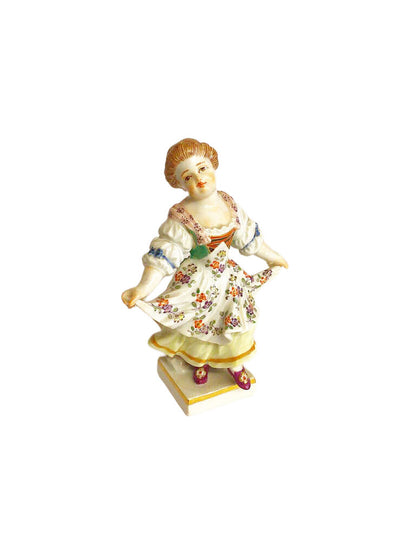 Meissen Girl Figurine ca. 1900