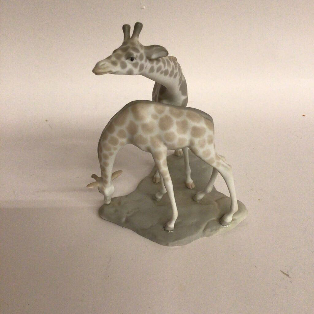 Lladro Giraffes Figurine, ca. 1965-70