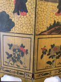 Antique Japanese Double Sided Folding Screen