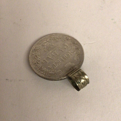 1834 Silver Coin Pendant