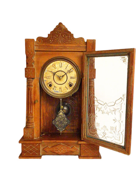WML Gilbert Gingerbread Clock, late 19th c.