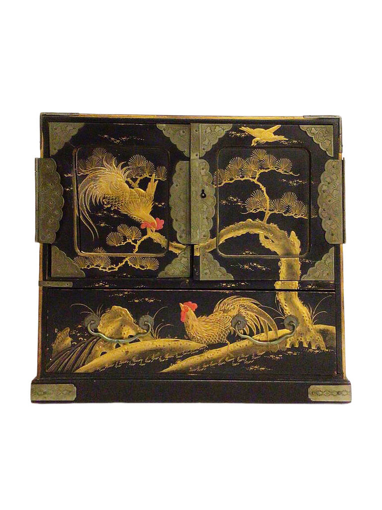 Japanese Lacquered Jewelry Chest
