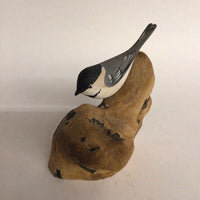 Hogg & Carlson Carved & Handpainted Songbird, Signed