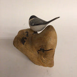 Hogg & Carlson Carved & Handpainted Songbird, Signed