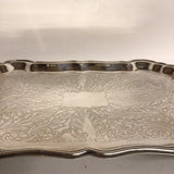 F.B. Rogers Footed Tray, Silverplate