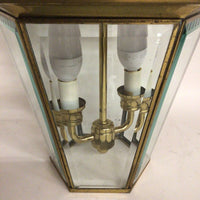 Brass 2-Light Hall Lantern
