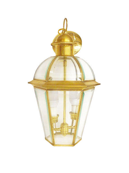 Brass 2-Light Hall Lantern