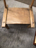 West African Carved Low Chair