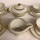 10pc. Theodore Haviland Claridge Tea Set