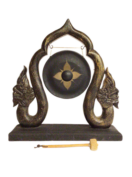 Nepalese Gong, Black & Gold