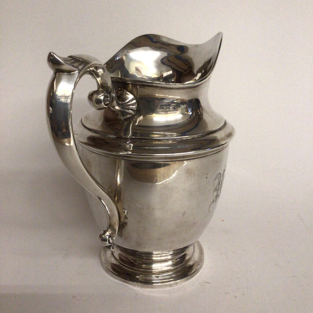 Ellmore Art Deco Sterling Pitcher, ca. 1935-60