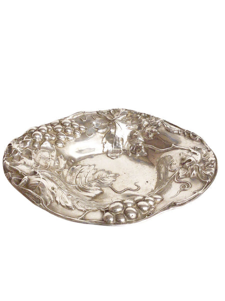 Baltimore-Style Sterling Repousse Dish
