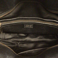 Versace Large Black Leather Bag