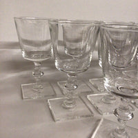 Steuben Crystal Goblet Set of 11